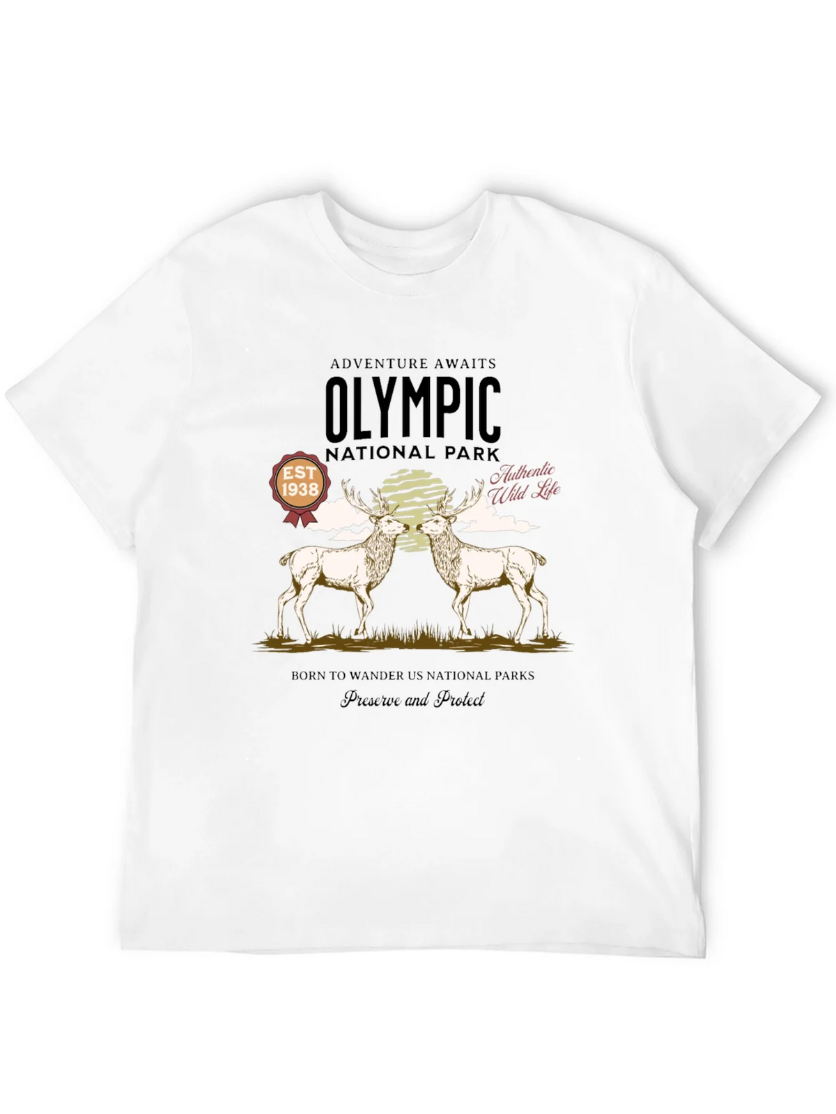 Olympic National Park T-Shirt - Adventure Awaits! product image 11