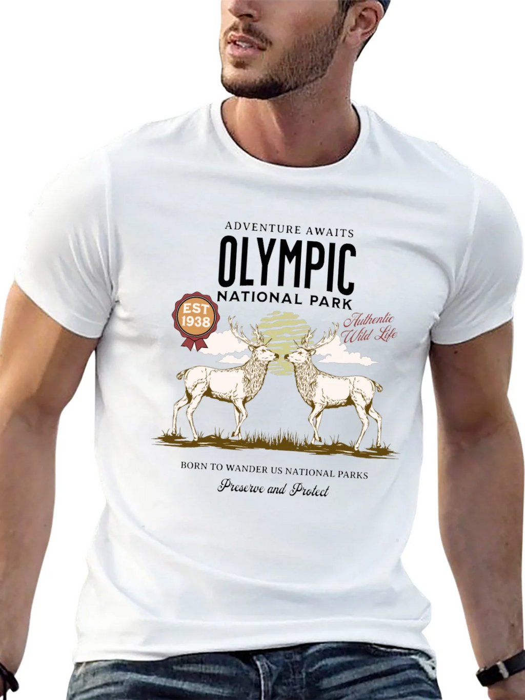 Olympic National Park T-Shirt - Adventure Awaits! product image 12