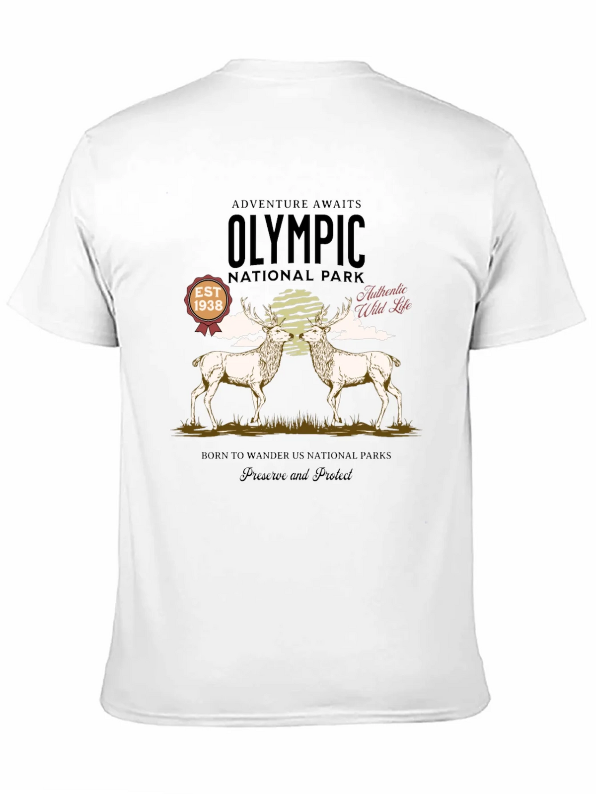 Olympic National Park T-Shirt - Adventure Awaits! product image 10