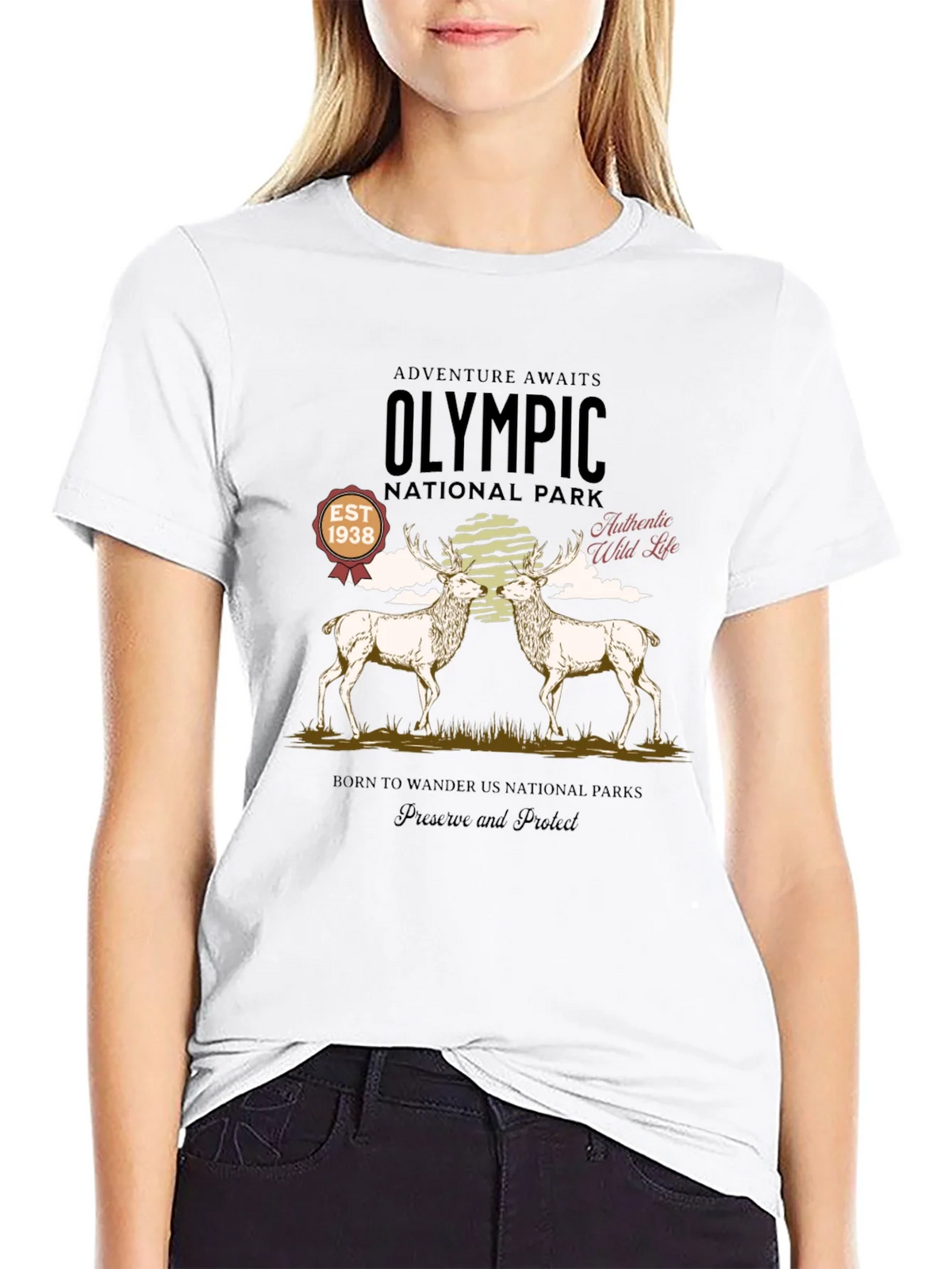 Olympic National Park T-Shirt - Adventure Awaits! product image 8