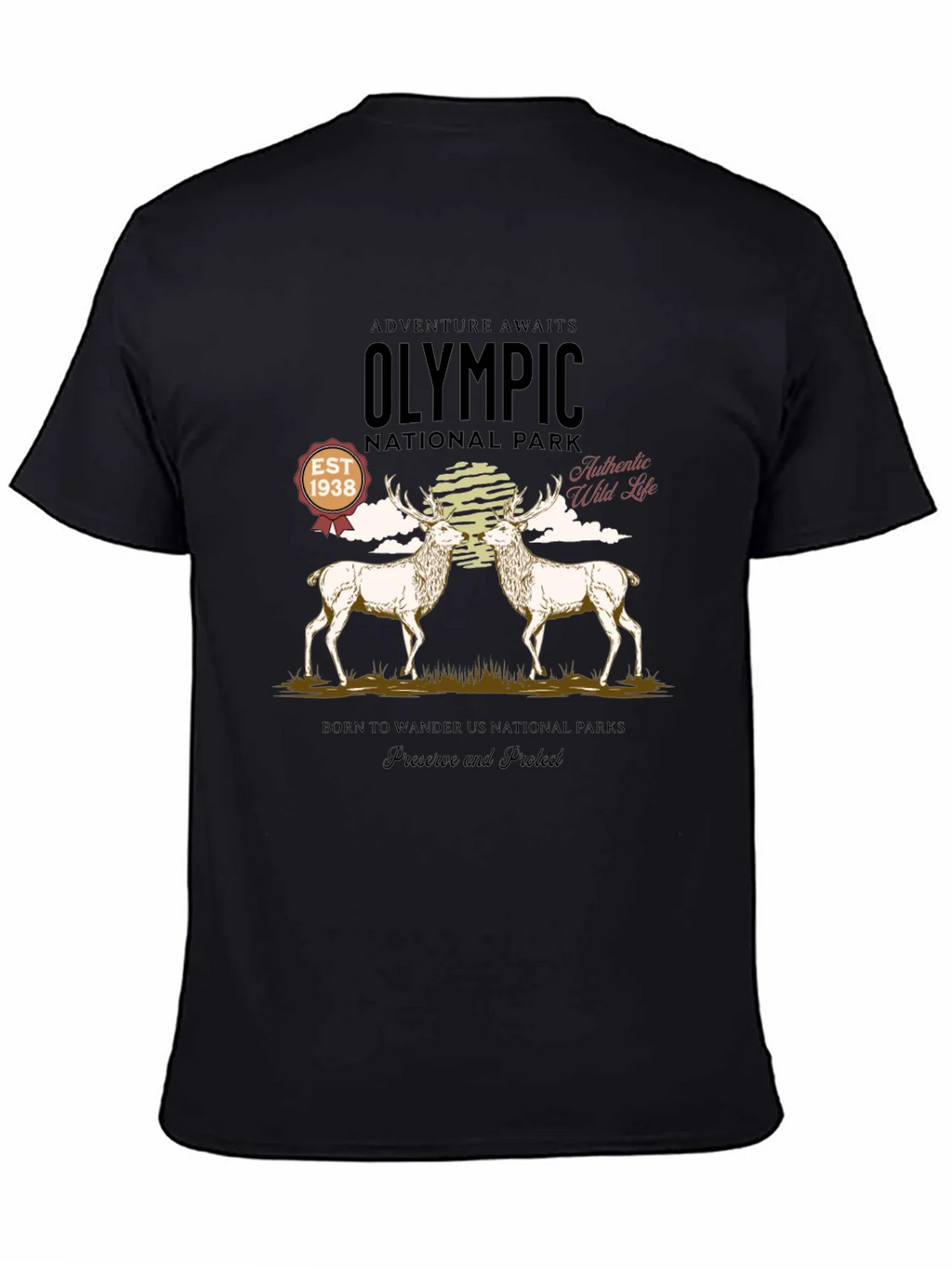 Olympic National Park T-Shirt - Adventure Awaits! product image 4