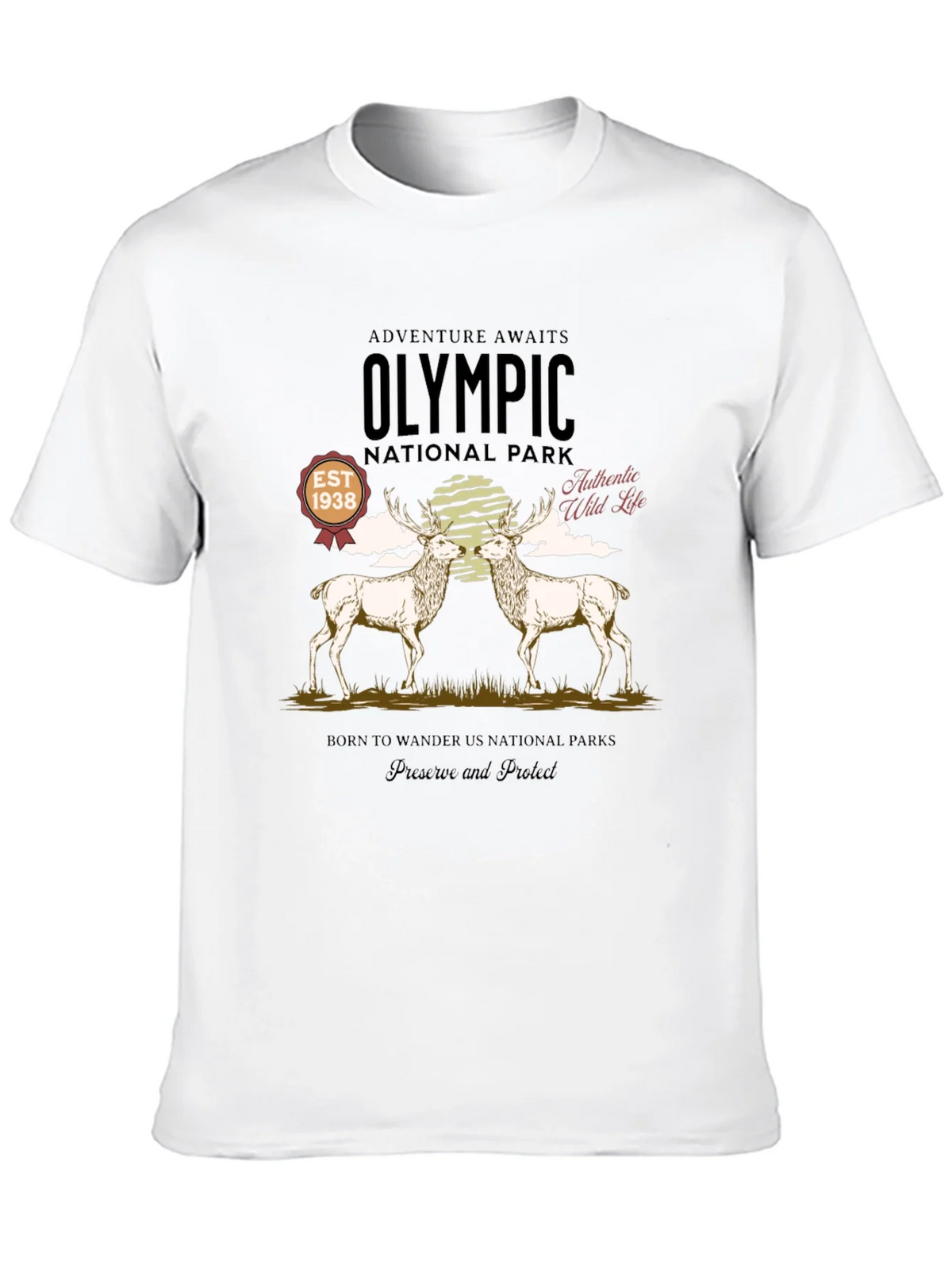 Olympic National Park T-Shirt - Adventure Awaits! product image 9