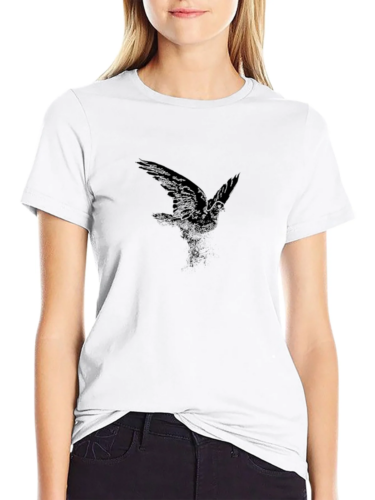 Black Raven Graphic Tee - Classic Fit product image 8