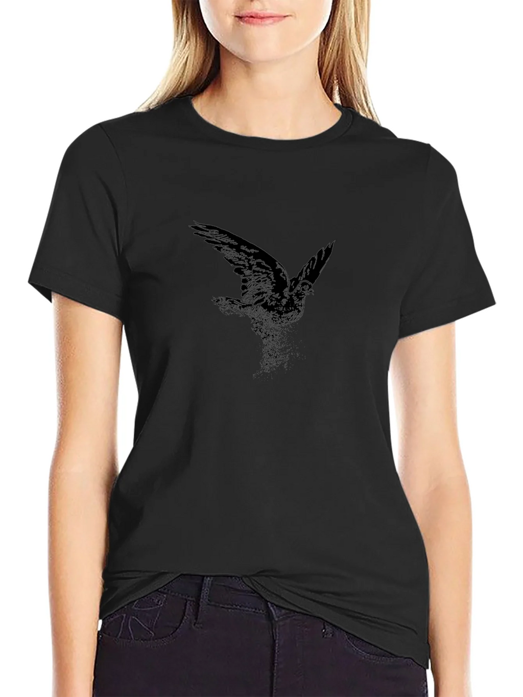 Black Raven Graphic Tee - Classic Fit product image 2