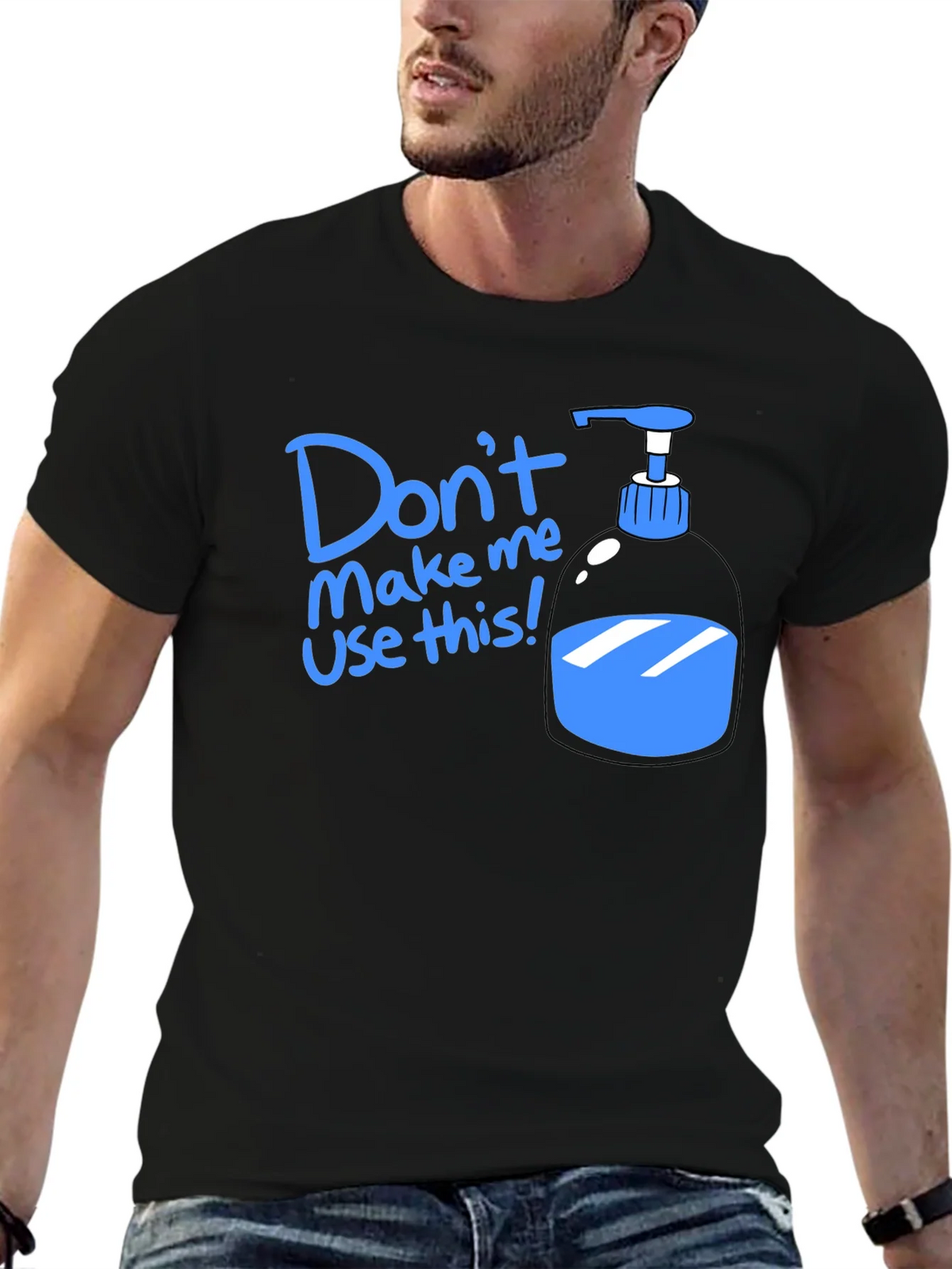 Humorous Dont Make Me Use This T-Shirt product image 6