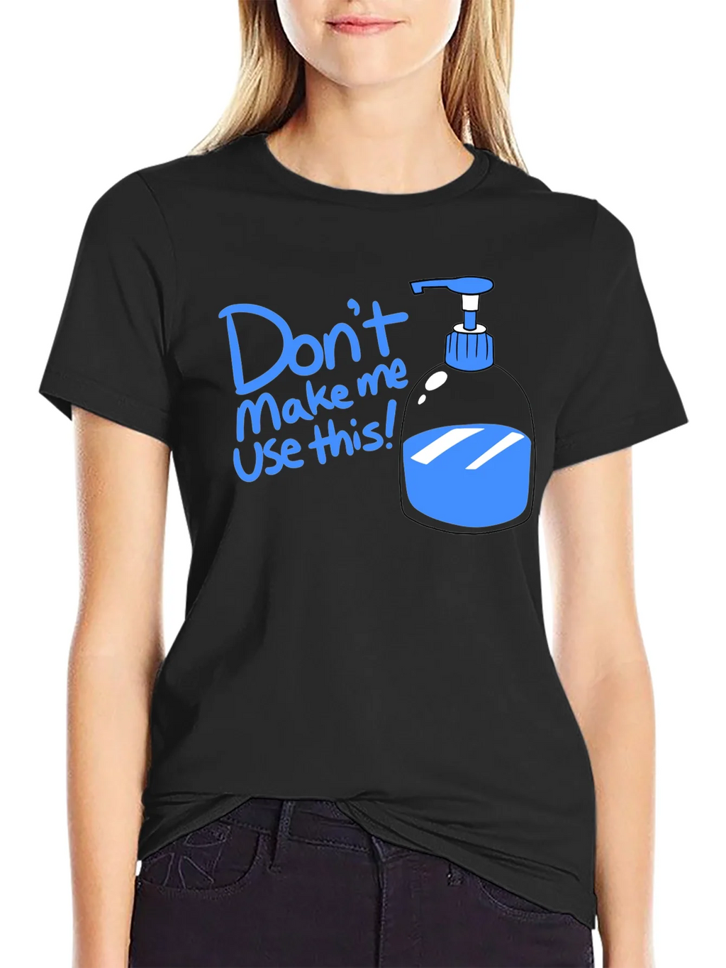 Humorous Dont Make Me Use This T-Shirt product image 2