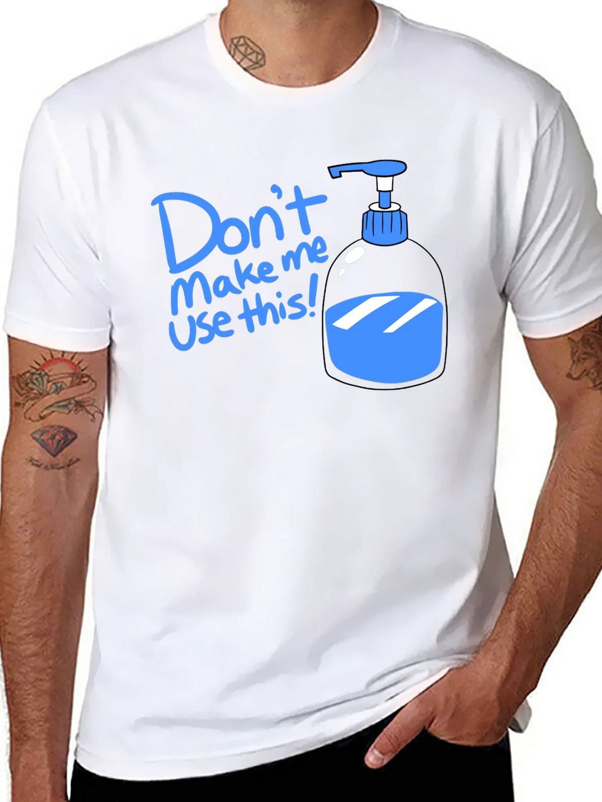 Humorous Dont Make Me Use This T-Shirt product image 7