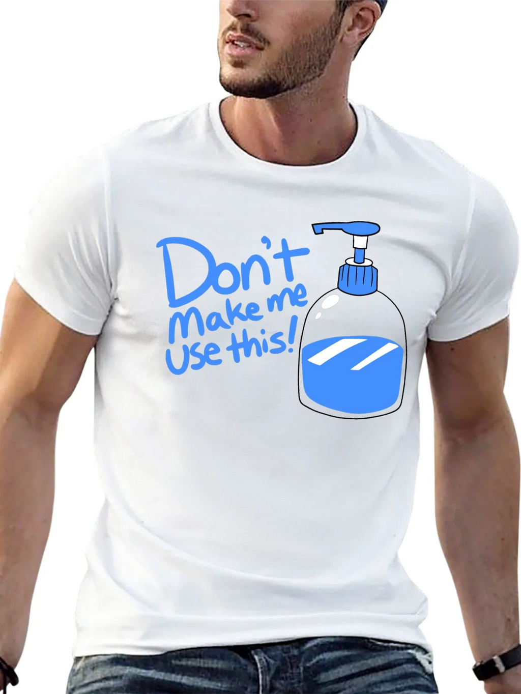 Humorous Dont Make Me Use This T-Shirt product image 12