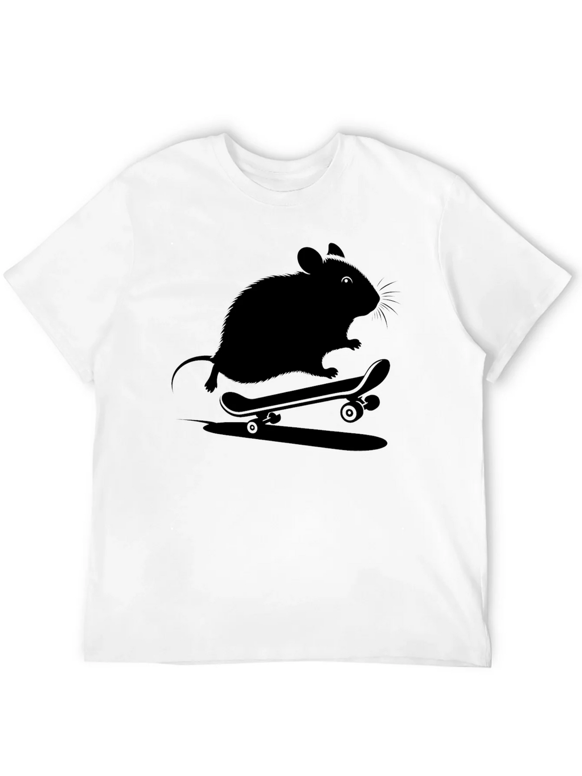 Skateboarding Rat Graphic Tee - Cool Casual Shirt product image 11