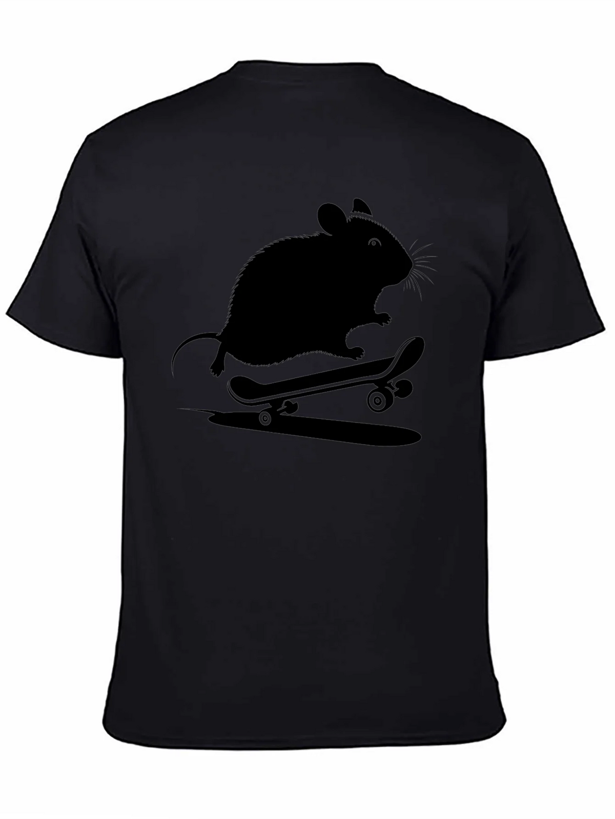 Skateboarding Rat Graphic Tee - Cool Casual Shirt product image 4