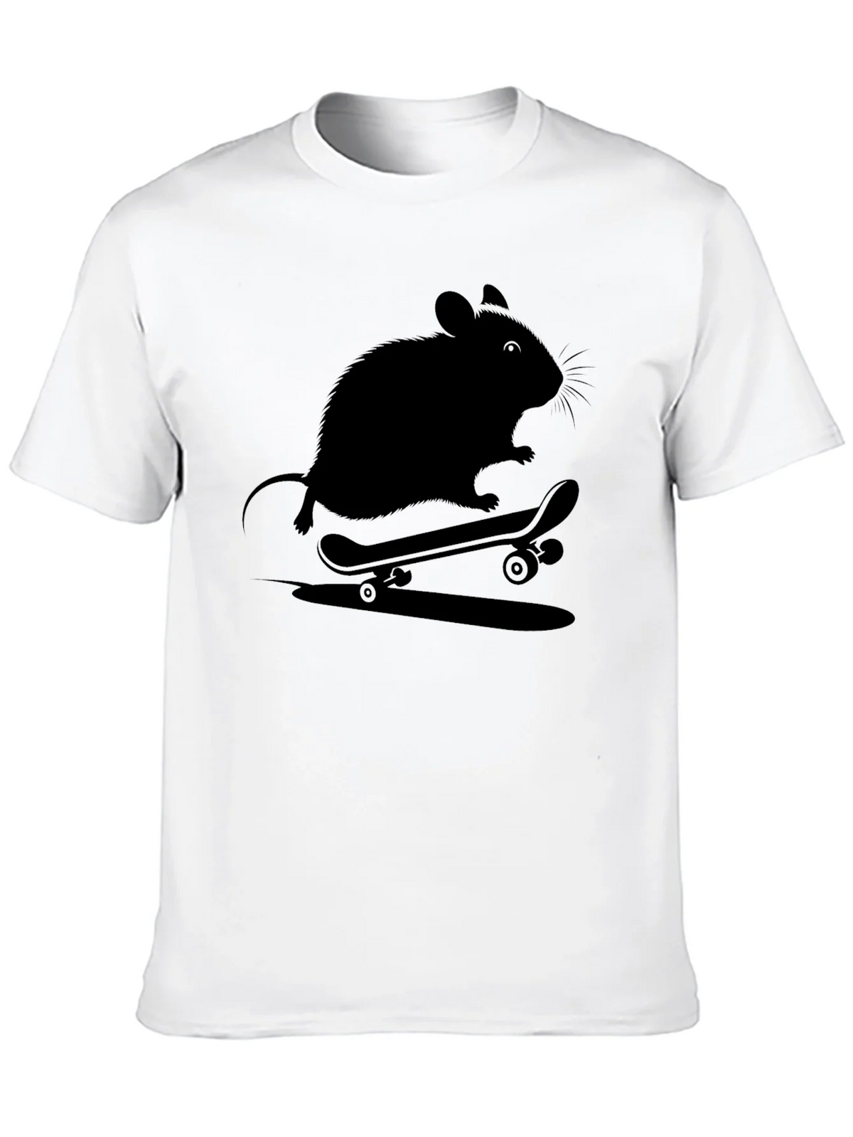 Skateboarding Rat Graphic Tee - Cool Casual Shirt product image 9