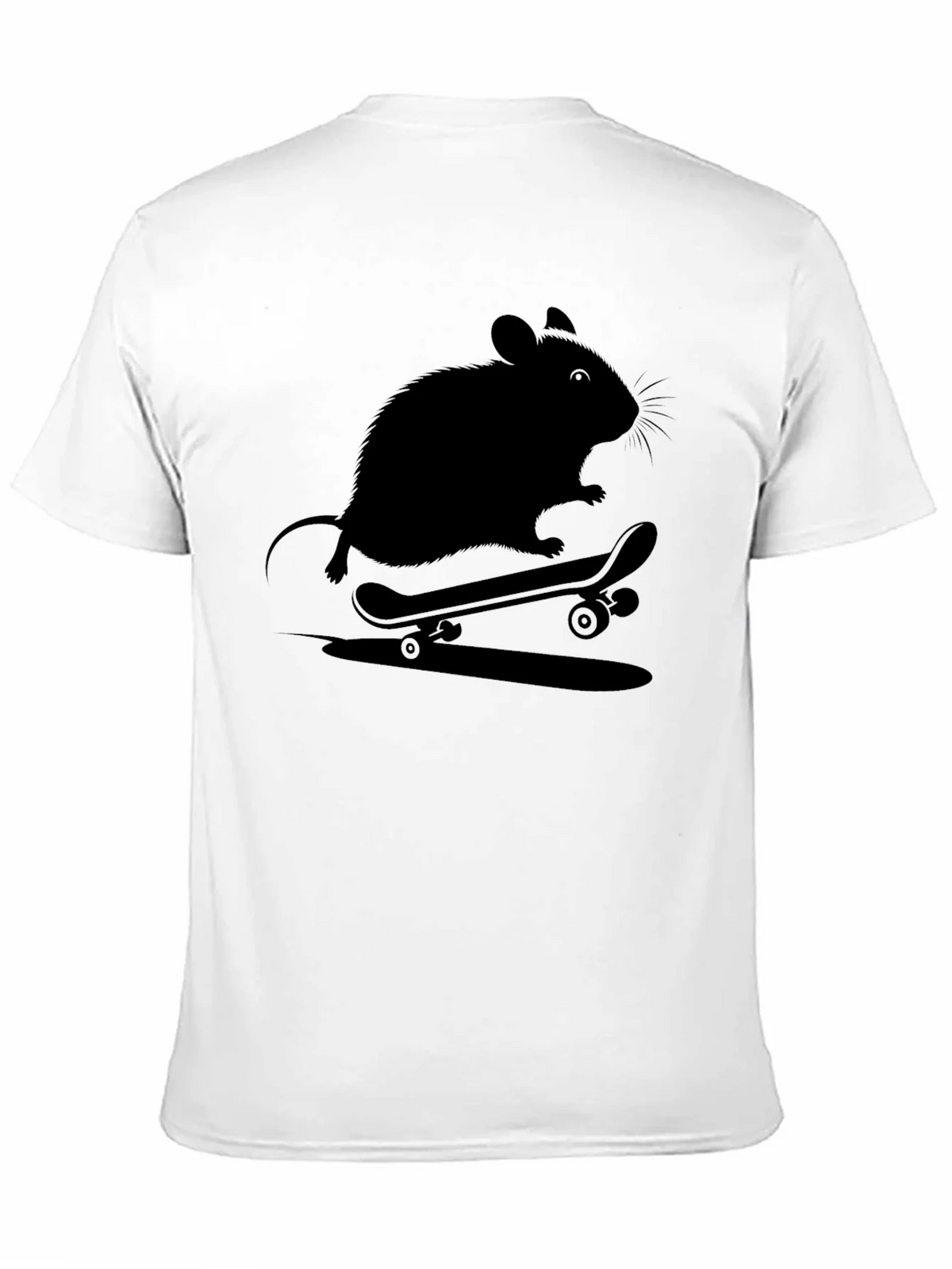 Skateboarding Rat Graphic Tee - Cool Casual Shirt product image 10