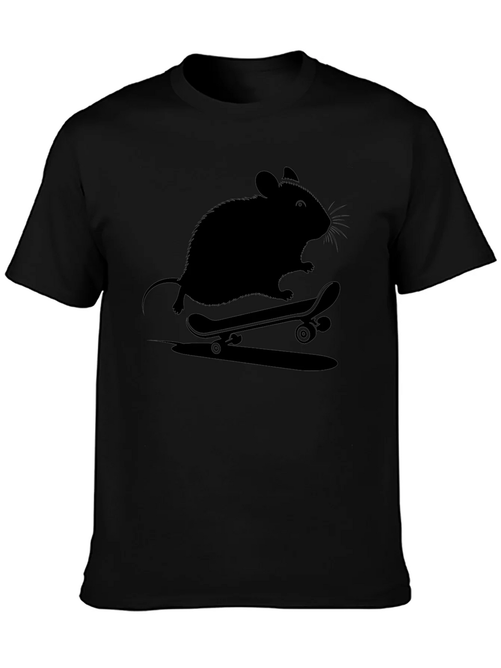 Skateboarding Rat Graphic Tee - Cool Casual Shirt product image 3