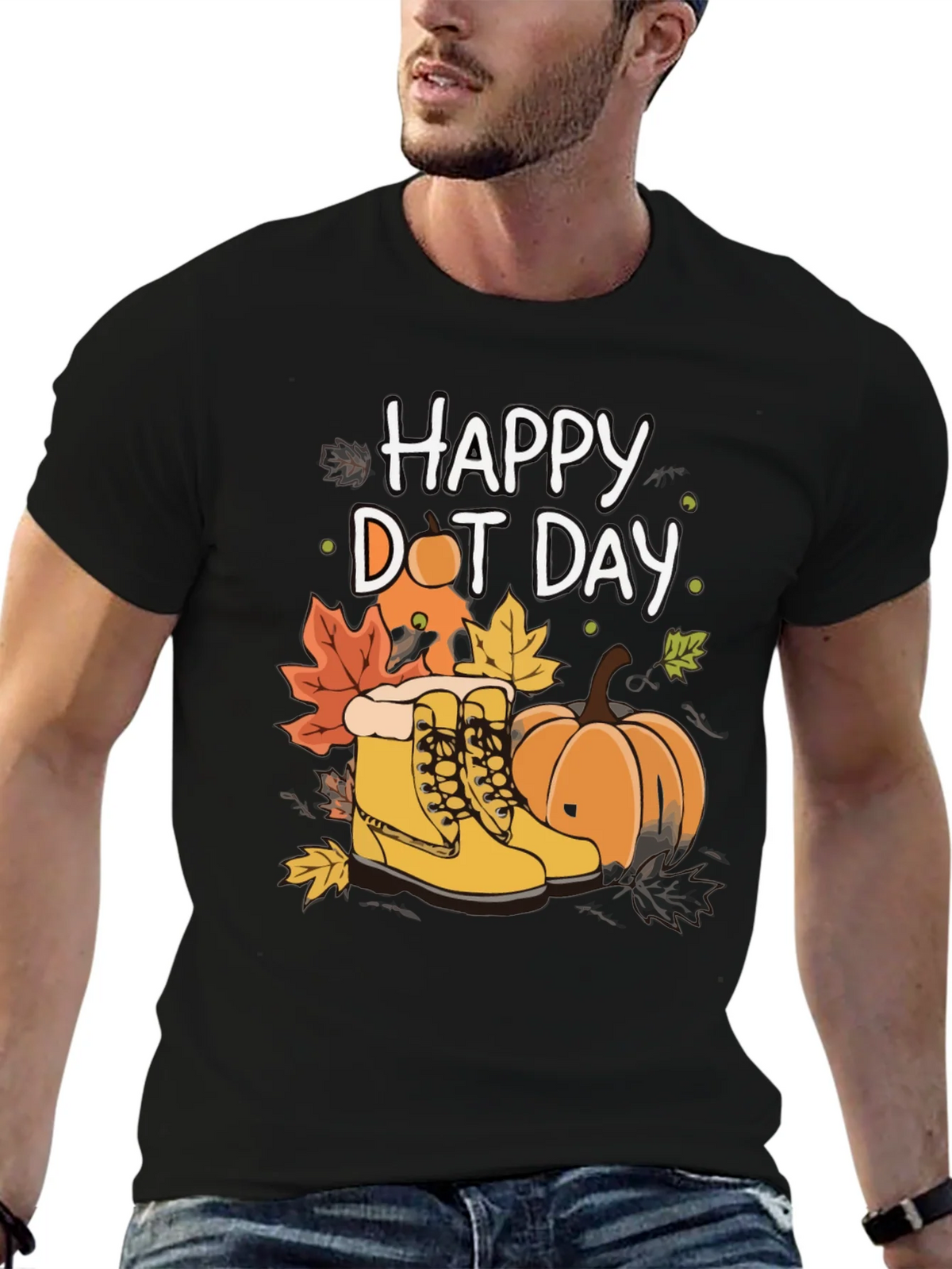 Happy Dot Day Fall T-Shirt product image 2