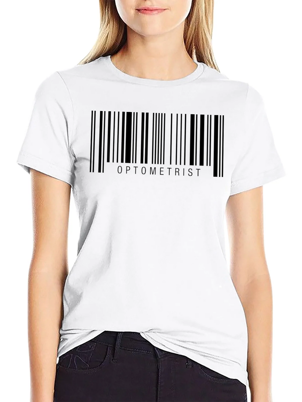 Optometrist Barcode T-Shirt - Eye Doctor Apparel product image 8