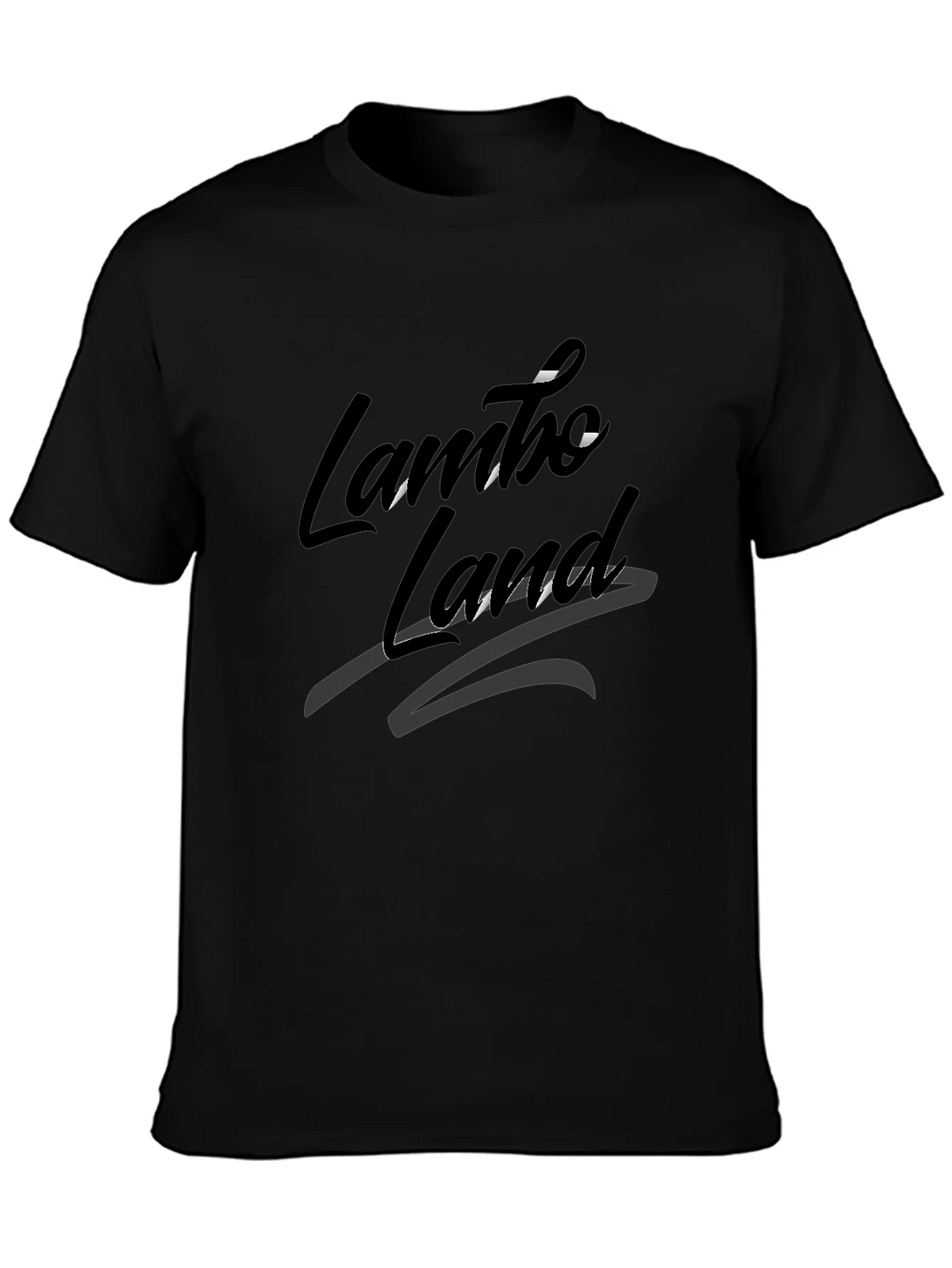 Lambo Land Black Graphic Tee - Stylish & Comfortable product image 3
