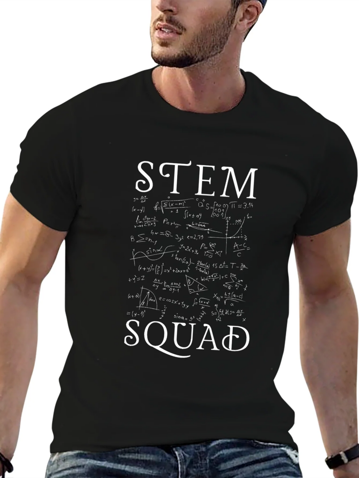 STEM Squad T-Shirt - Science Math Equations Design product image 6