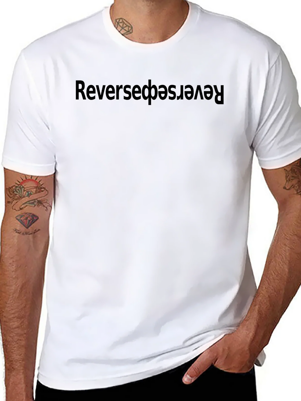 Reversed Black T-Shirt product image 7