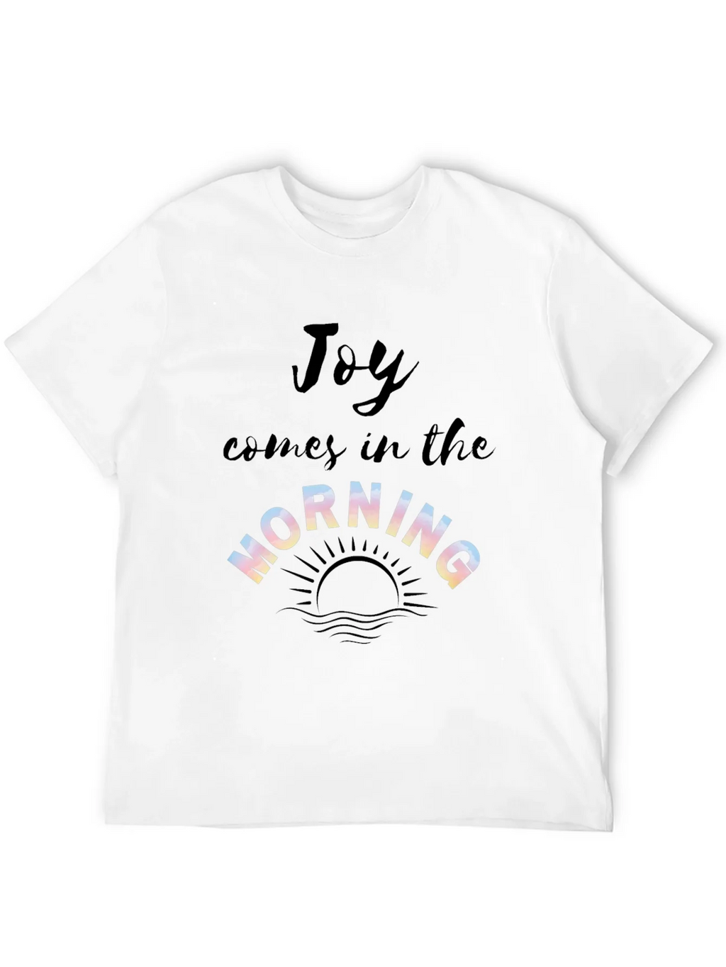 Joy Comes in the Morning Graphic T-Shirt product image 8