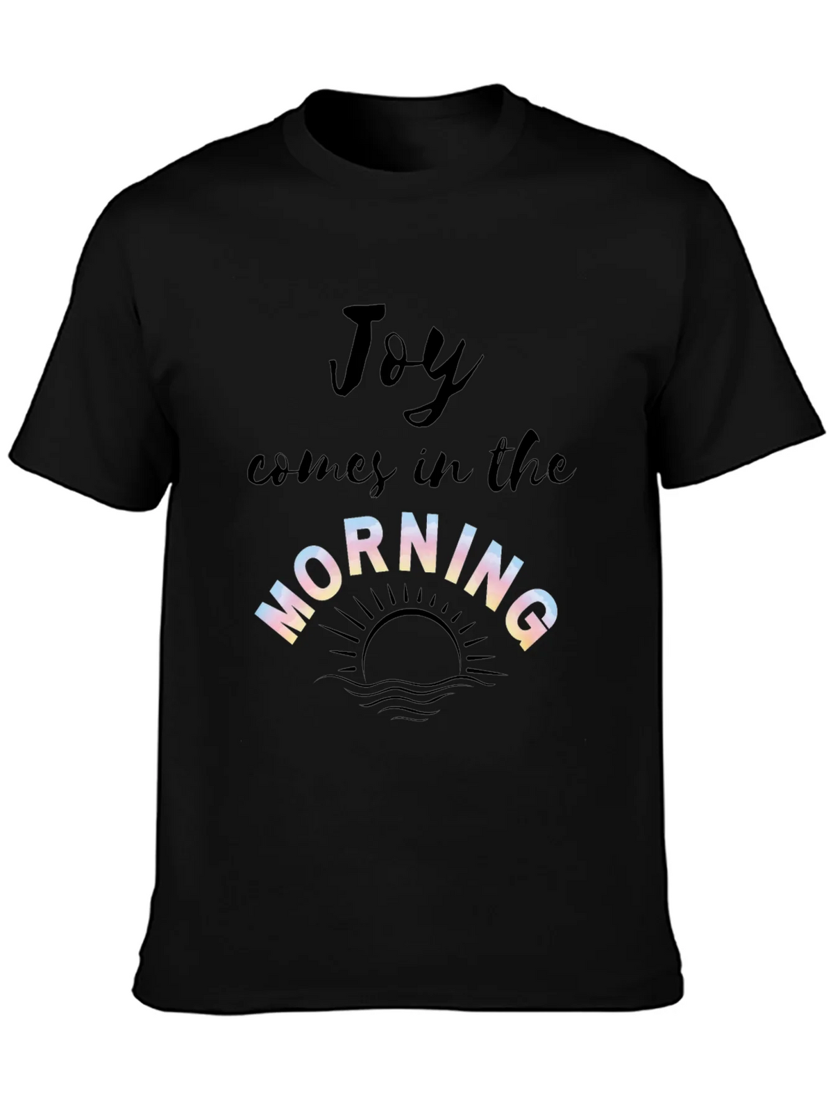Joy Comes in the Morning Graphic T-Shirt product image 2