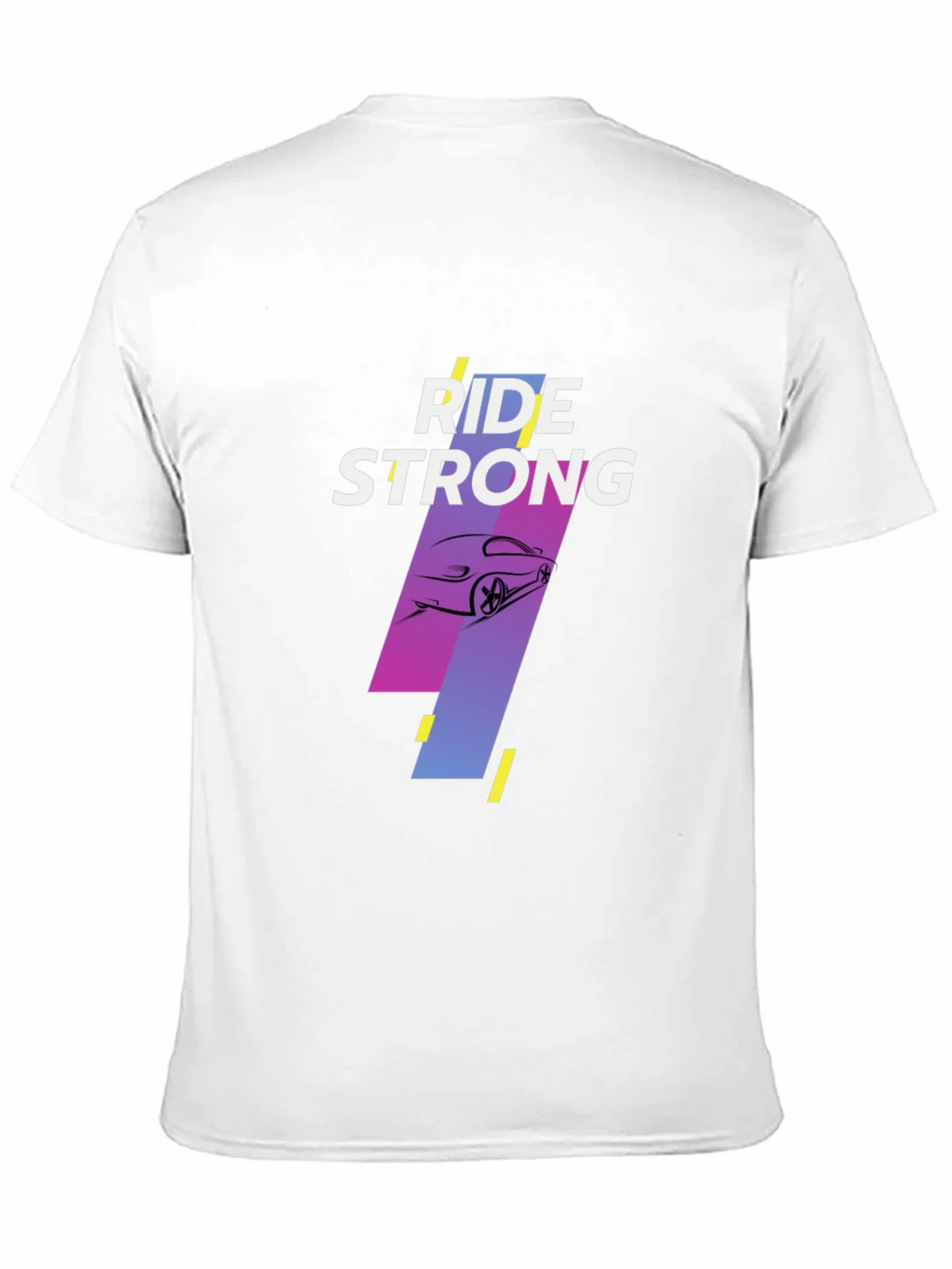 Ride Strong Graphic Tee - Black Cotton T-Shirt product image 9