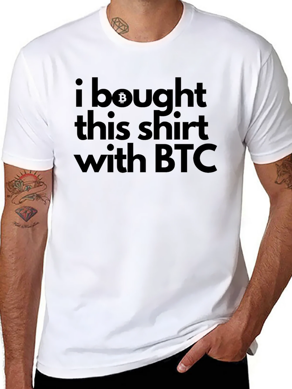 Bitcoin BTC Crypto Currency Graphic T-Shirt product image 7
