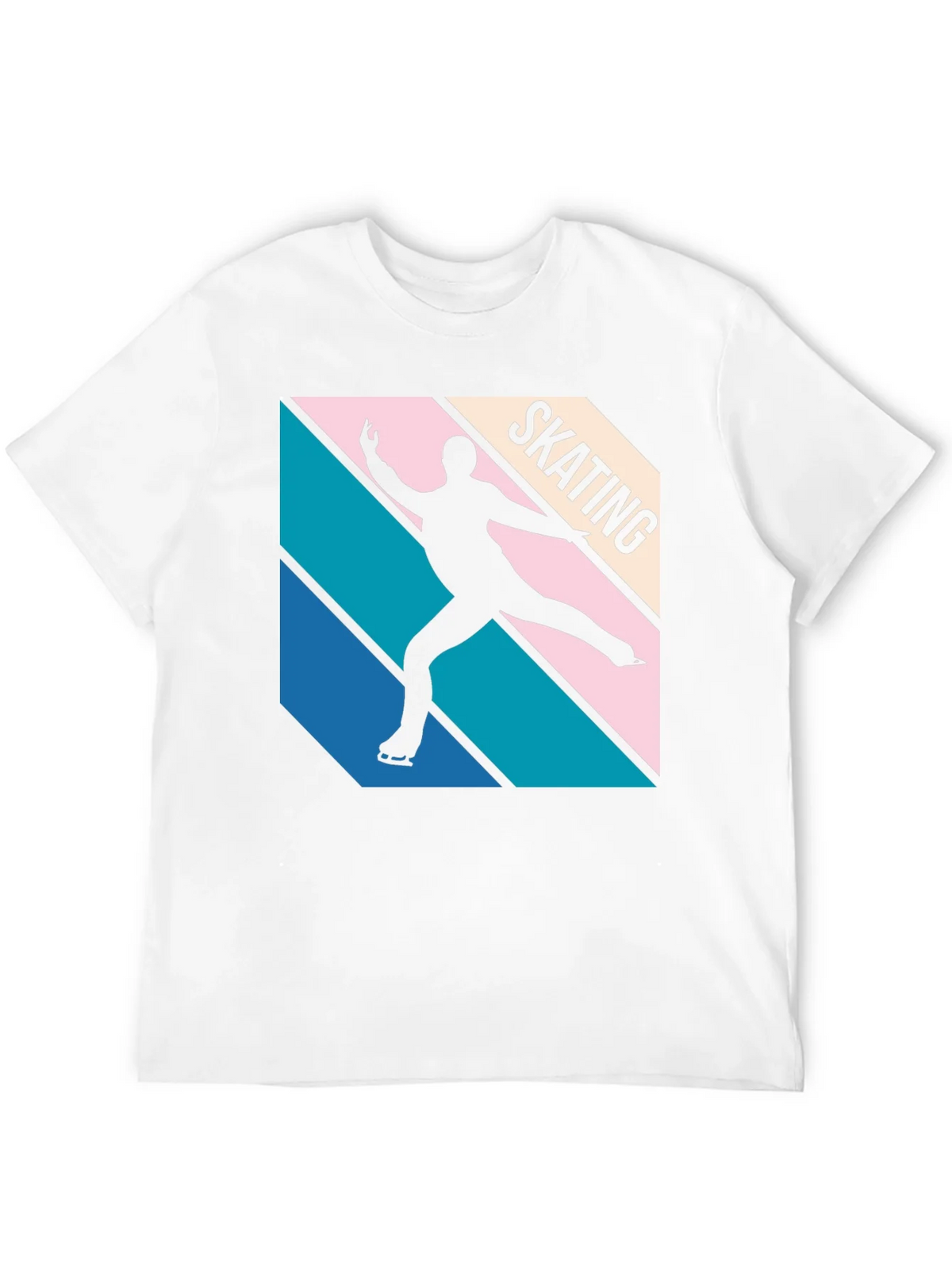 Retro Skating Graphic Tee - Black Cotton Blend product image 11