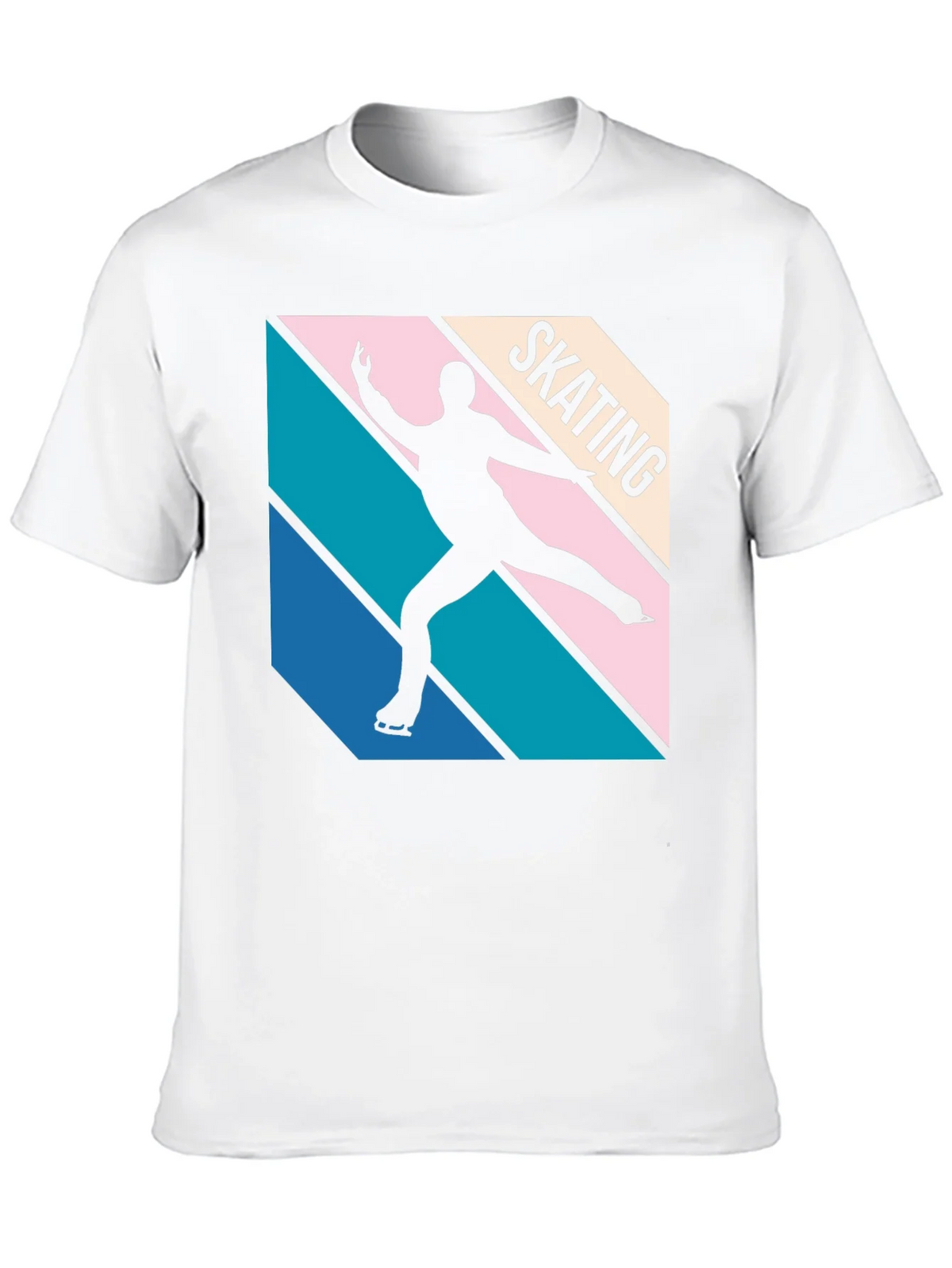 Retro Skating Graphic Tee - Black Cotton Blend product image 9