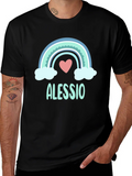 Alessio Rainbow Heart T-Shirt product image 1