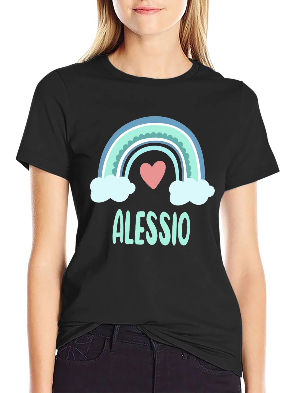 Alessio Rainbow Heart T-Shirt product image 2
