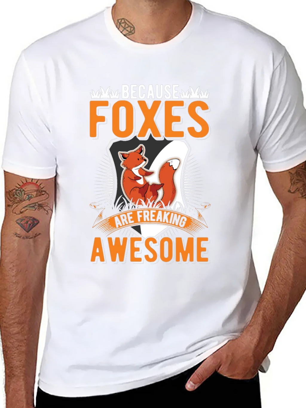 Foxes Are Awesome T-Shirt product image 7