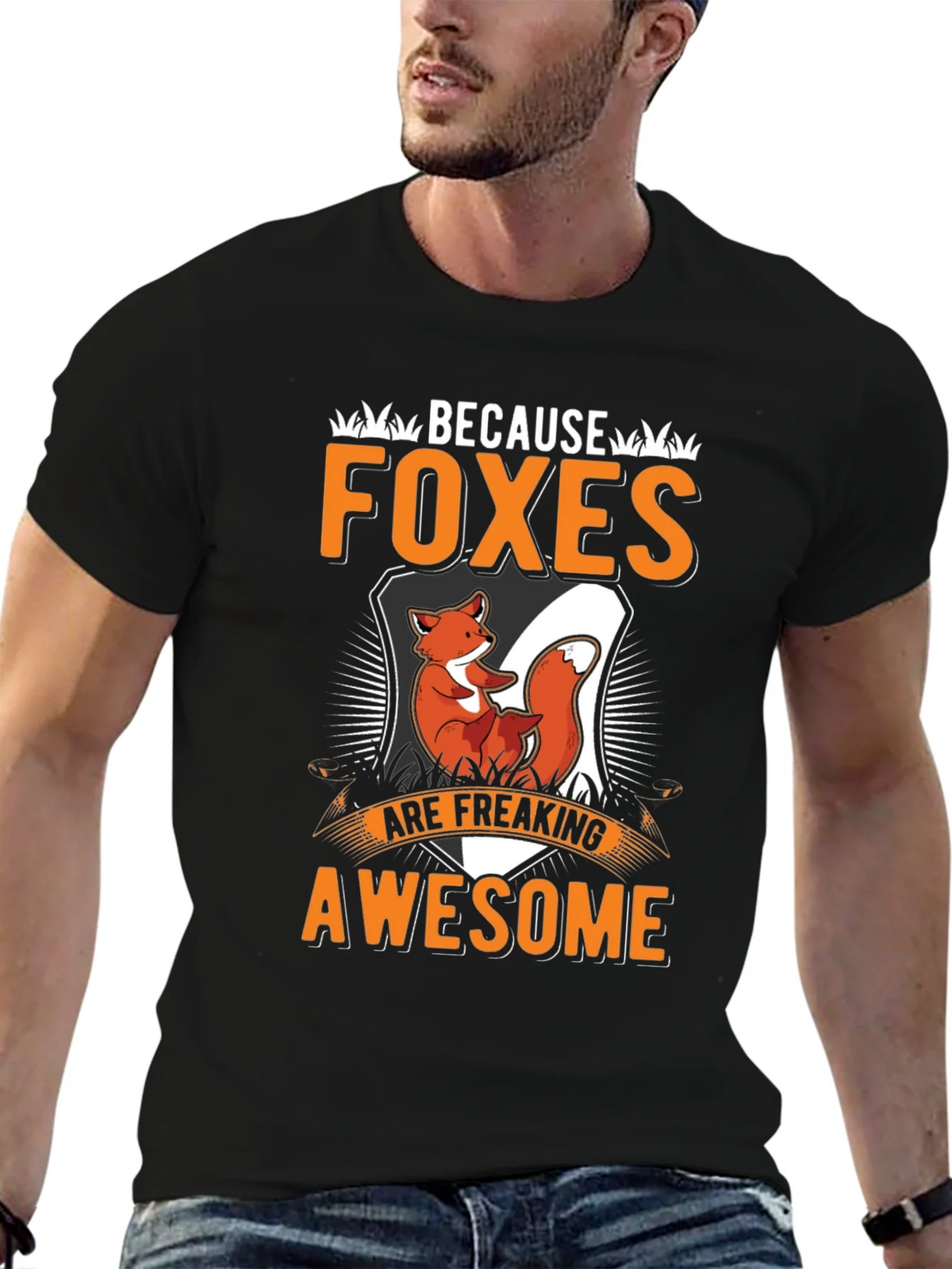 Foxes Are Awesome T-Shirt product image 6