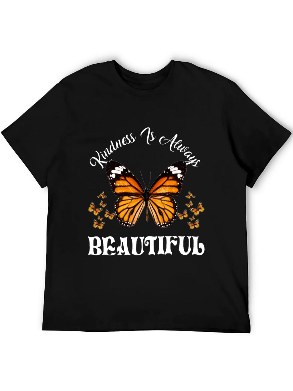 Kindness Is Always Beautiful Butterfly Graphic Tee product image 3