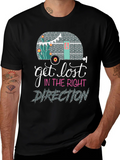 Get Lost in the Right Direction Graphic Tee product image 1
