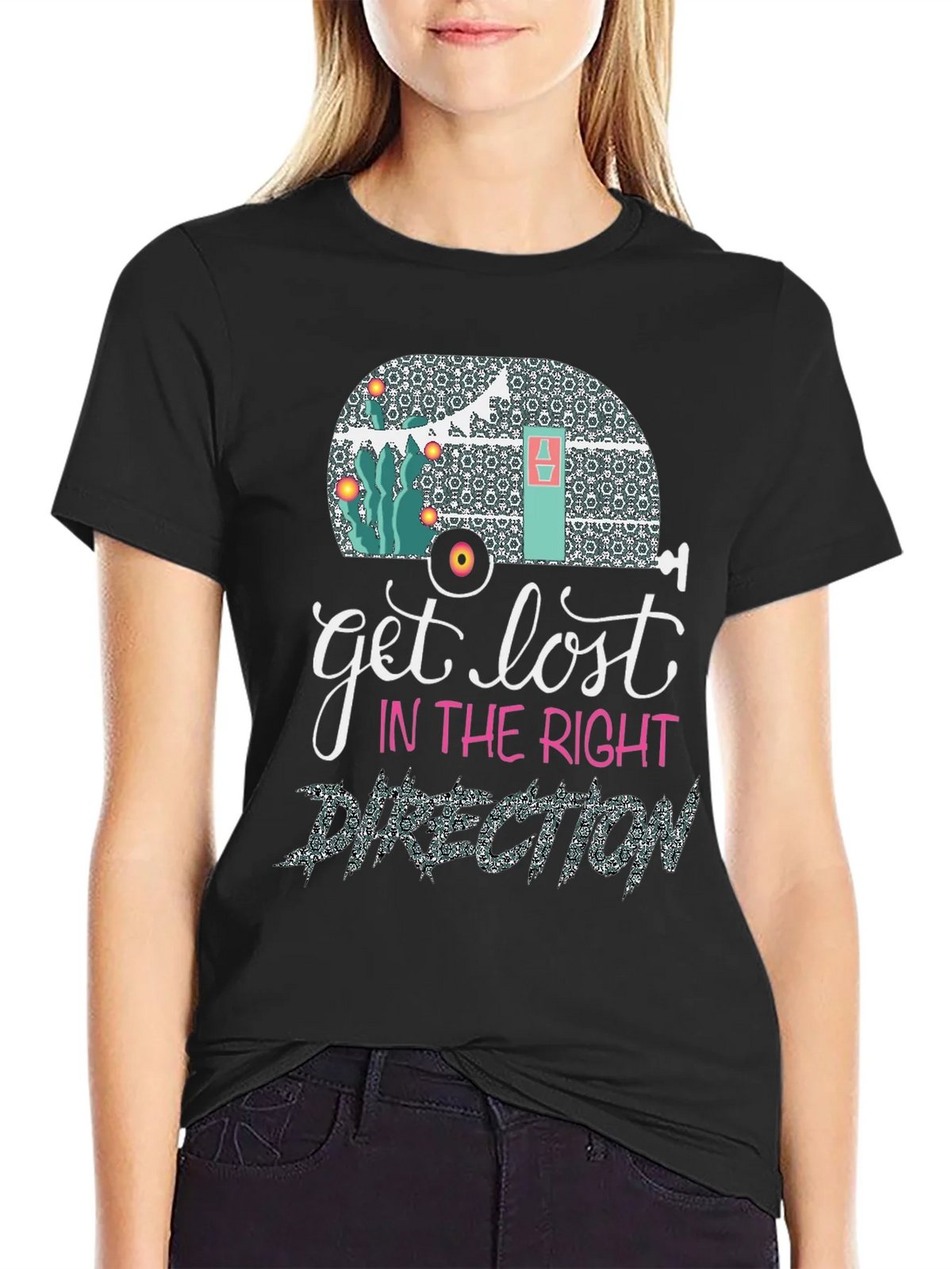 Get Lost in the Right Direction Graphic Tee product image 2