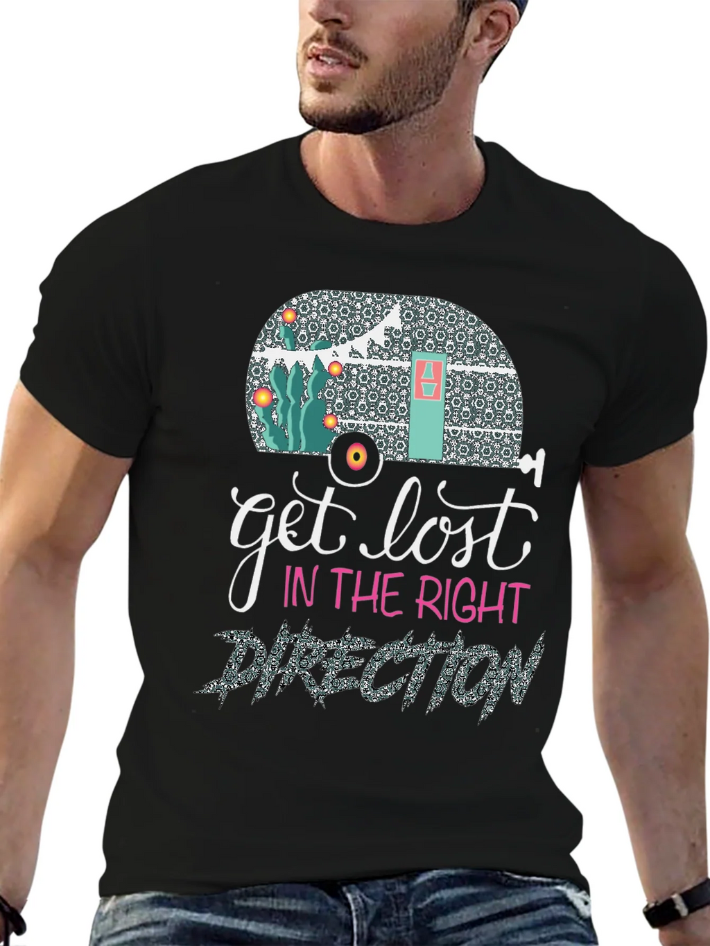 Get Lost in the Right Direction Graphic Tee product image 6