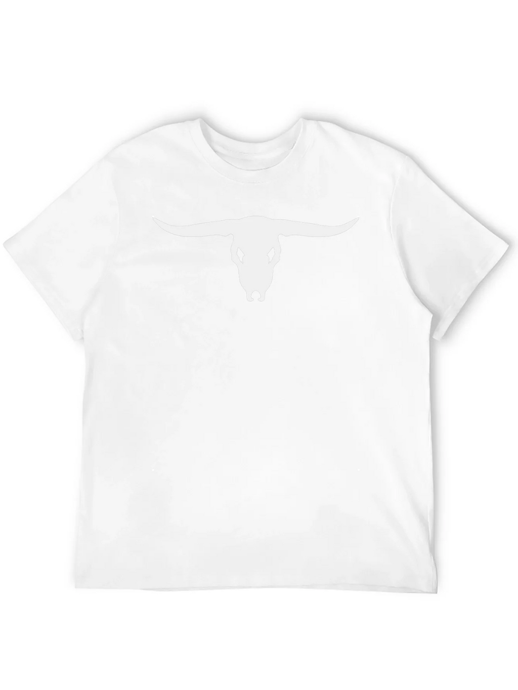 Bull Skull Graphic Tee - Black Casual T-Shirt product image 10