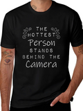 Hottest Person Camera T-Shirt product image 1