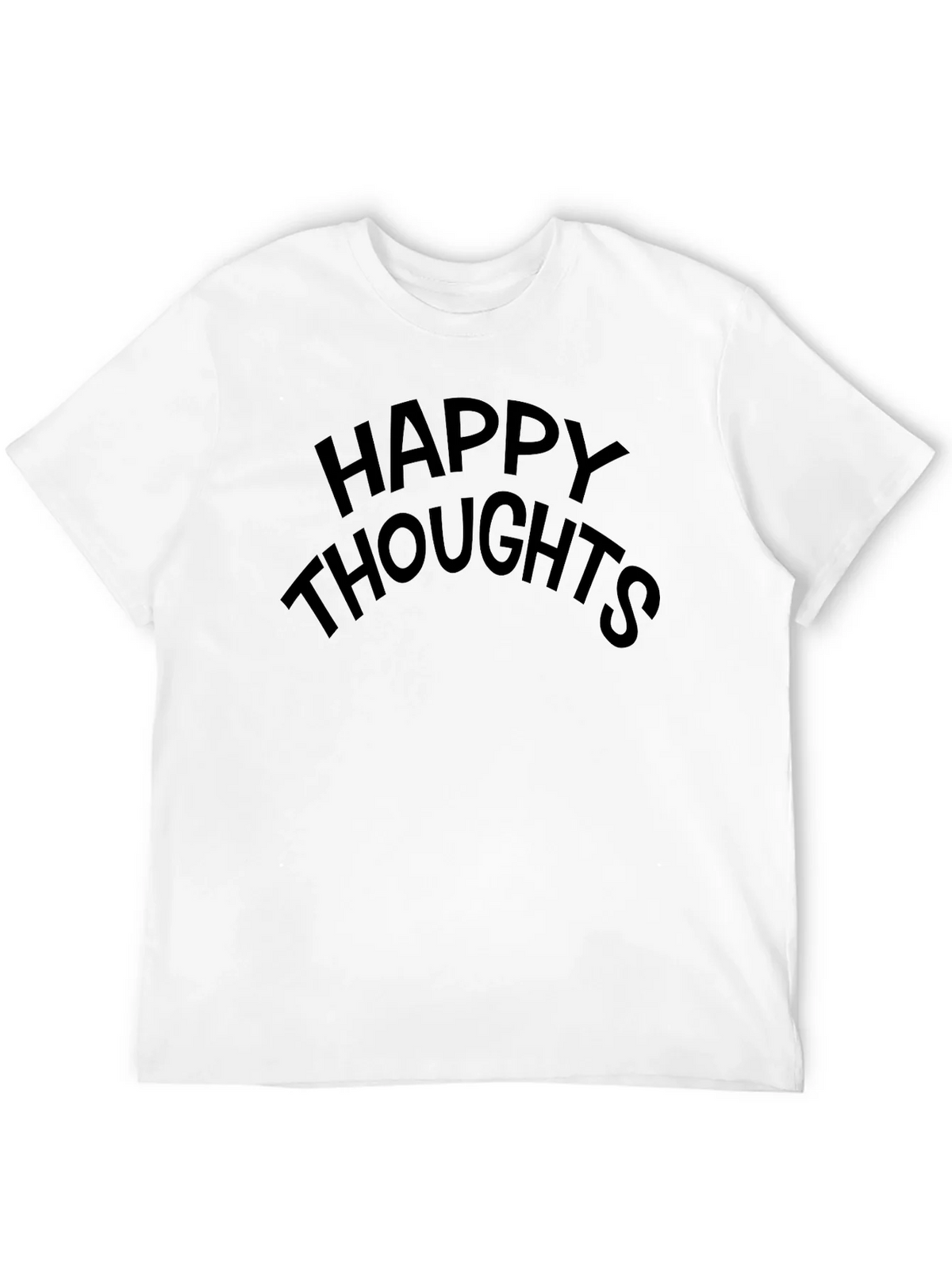 Happy Thoughts Black Crew Neck Tee product image 11