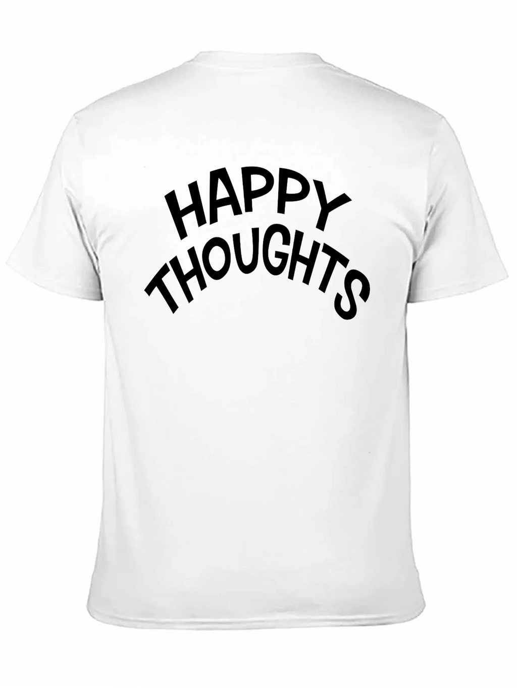 Happy Thoughts Black Crew Neck Tee product image 10