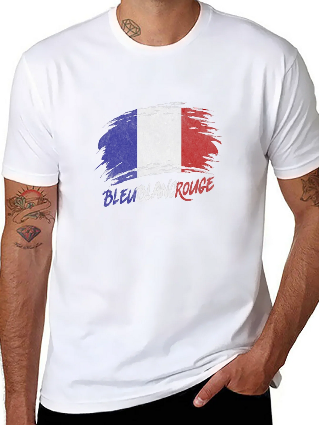 Bleu Blanc Rouge France Flag T-Shirt product image 7