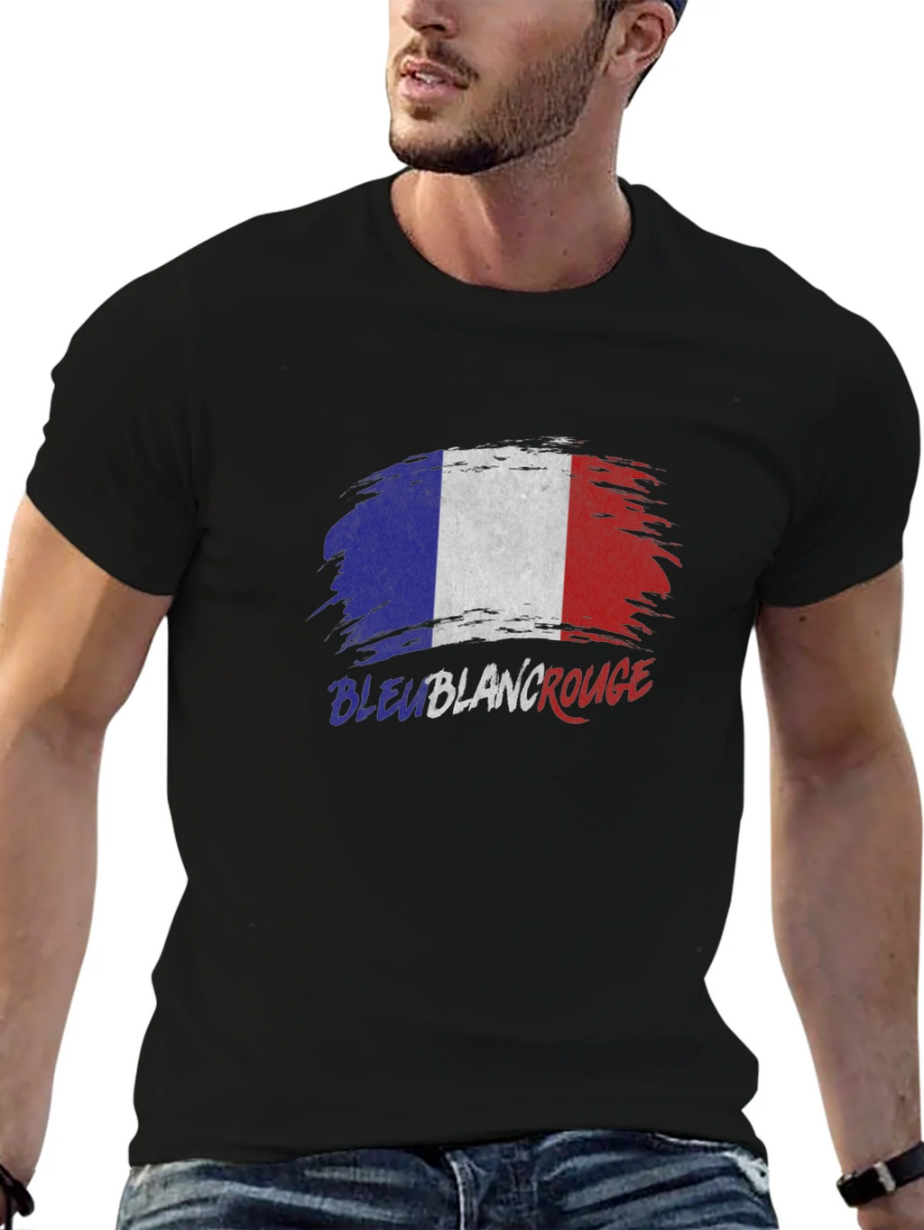 Bleu Blanc Rouge France Flag T-Shirt product image 6