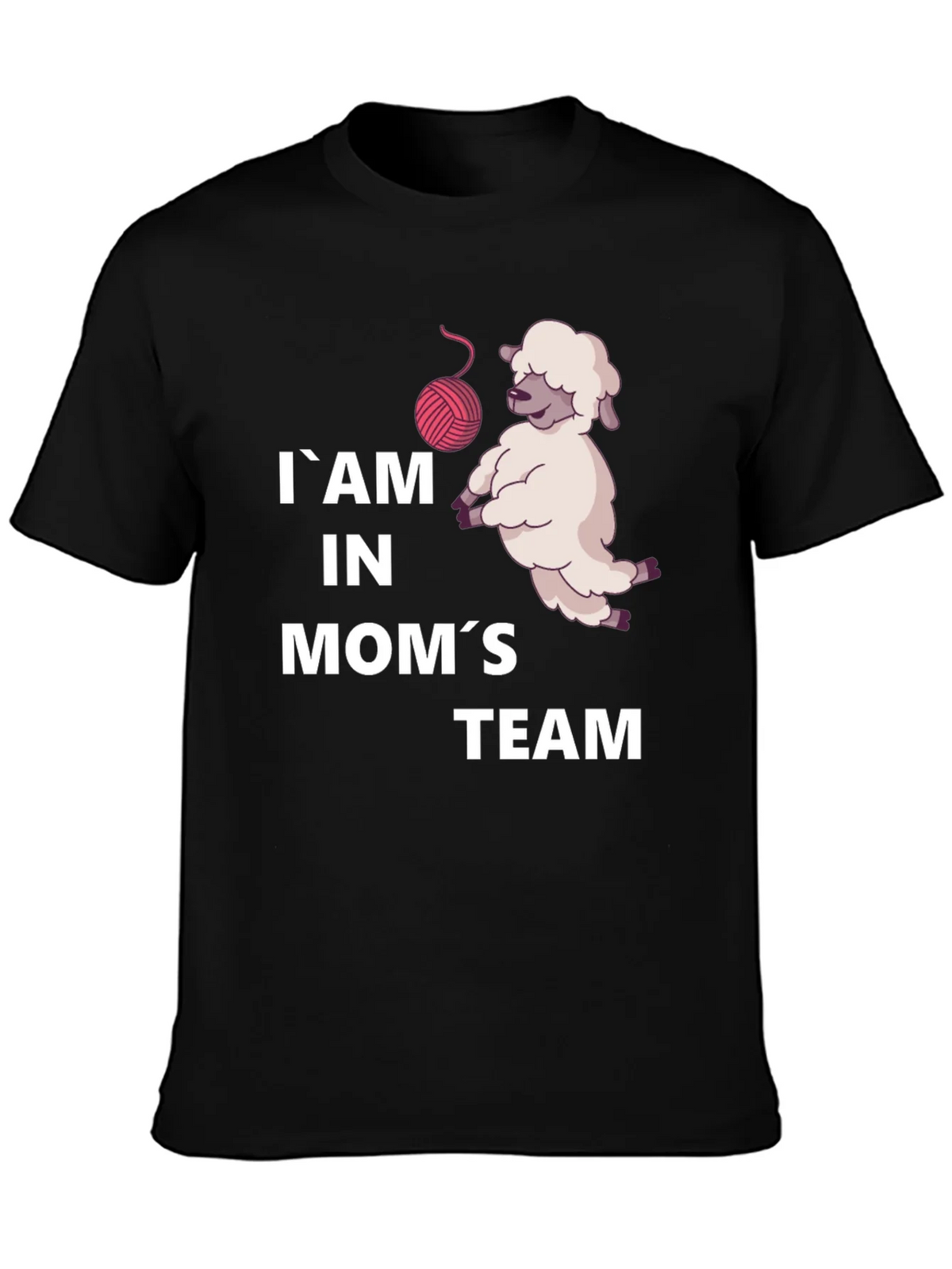 Im in Moms Team Sheep T-Shirt product image 3