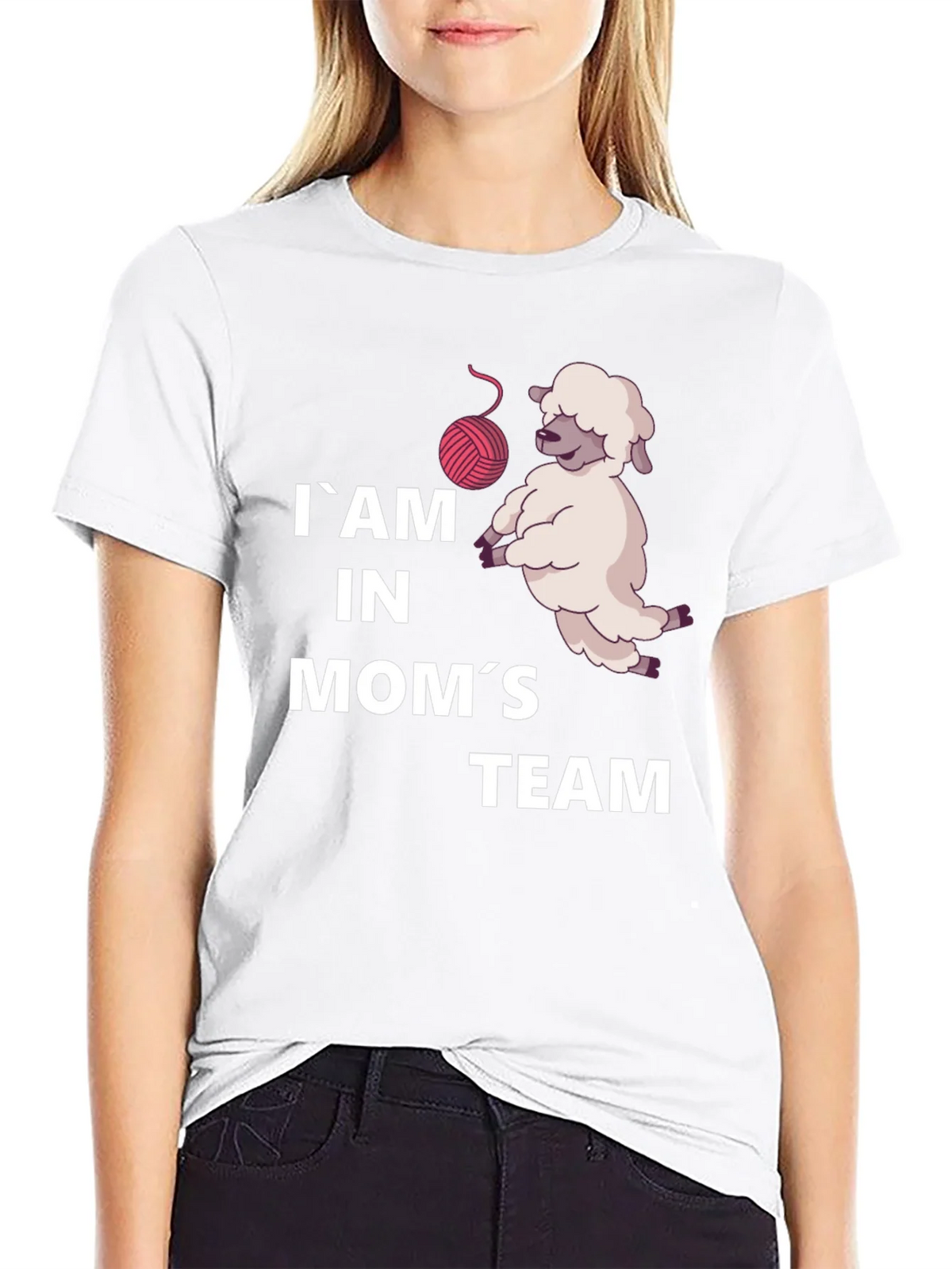 Im in Moms Team Sheep T-Shirt product image 8