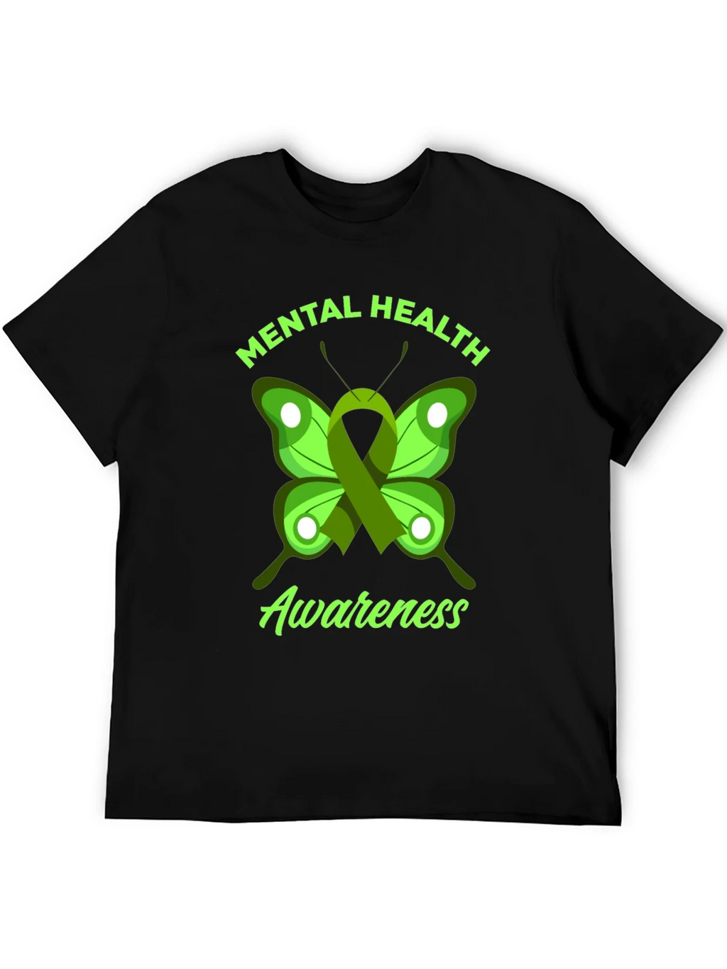 Mental Health Awareness Butterfly Graphic Tee product image 5