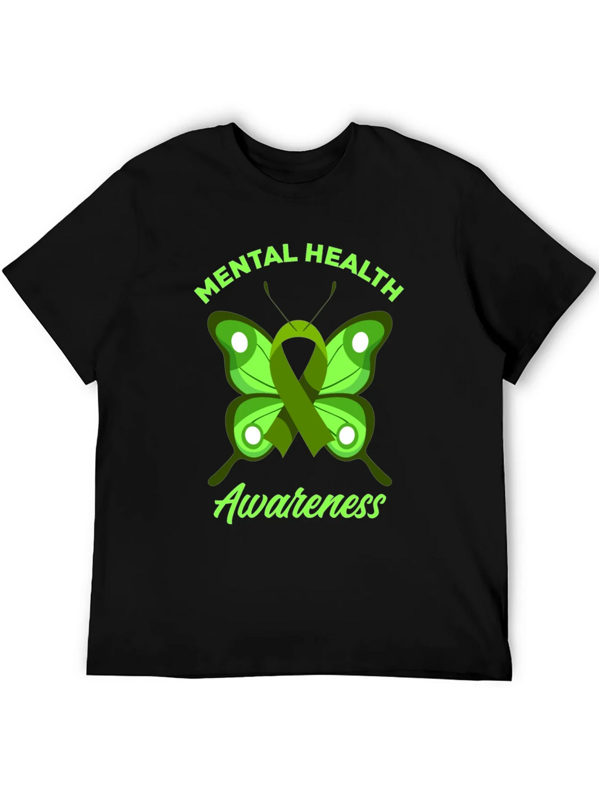 Mental Health Awareness Butterfly Graphic Tee product image 5