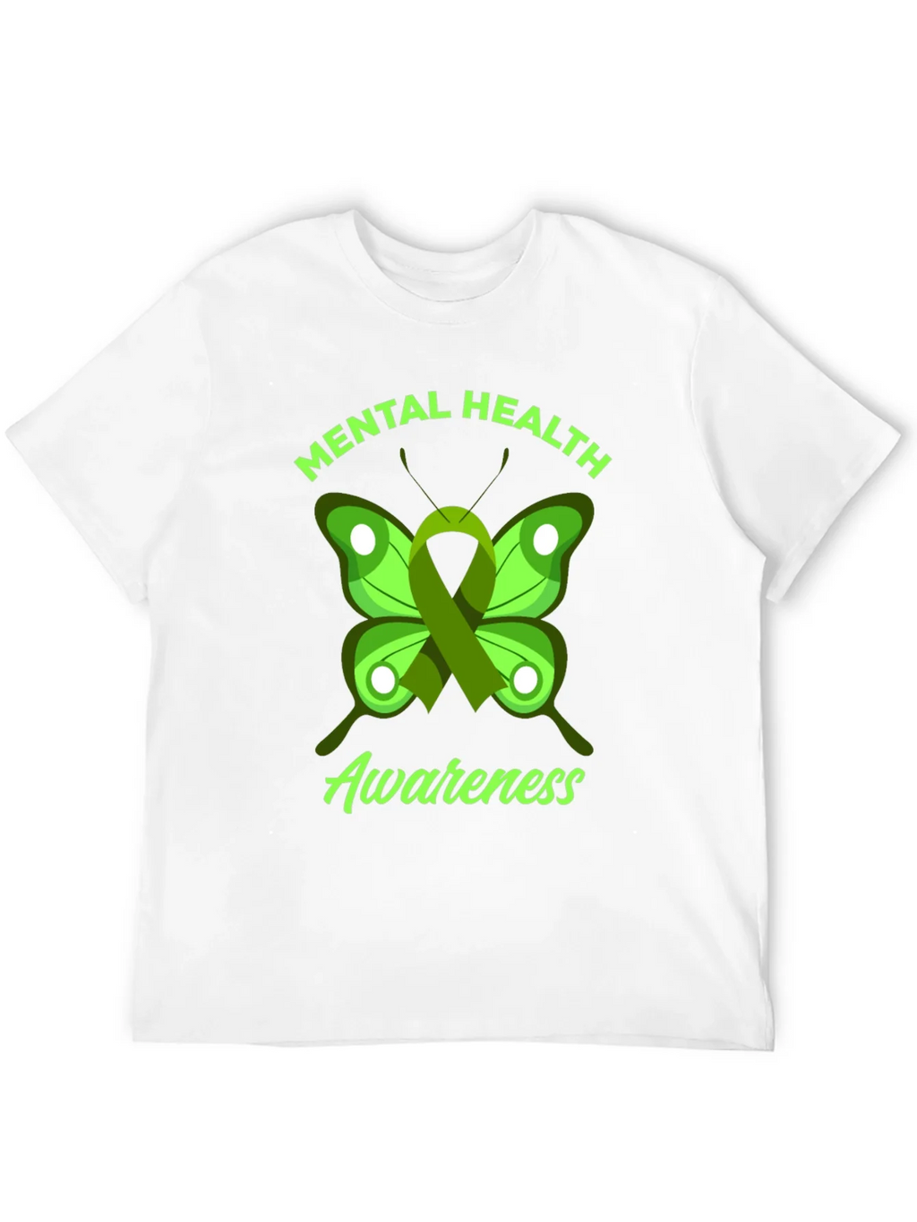 Mental Health Awareness Butterfly Graphic Tee product image 11