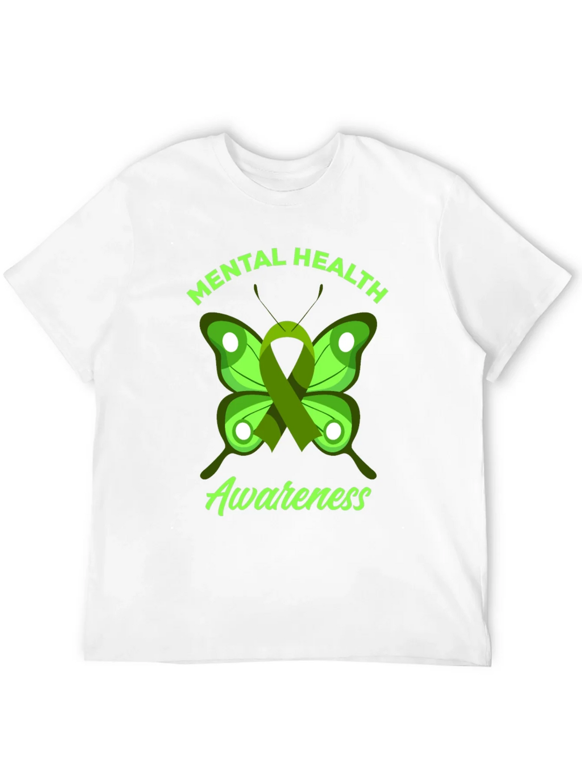 Mental Health Awareness Butterfly Graphic Tee product image 11