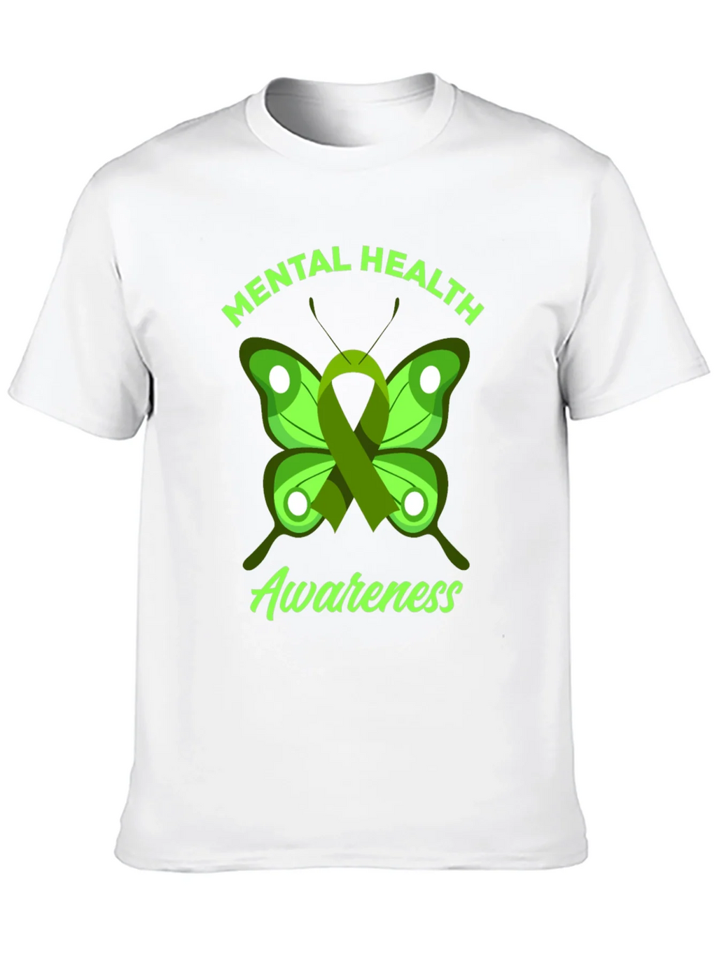 Mental Health Awareness Butterfly Graphic Tee product image 9