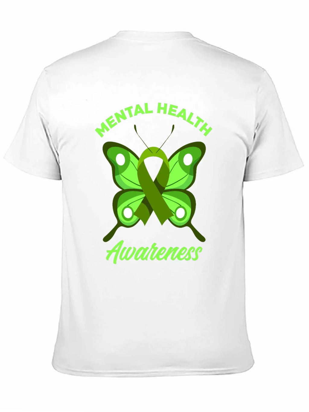 Mental Health Awareness Butterfly Graphic Tee product image 10